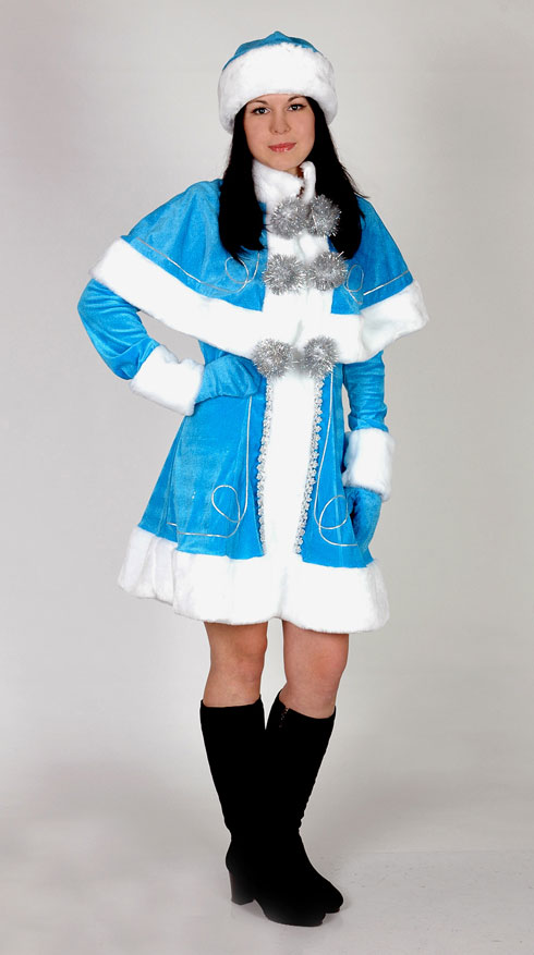 костюм снегурочки на прокат